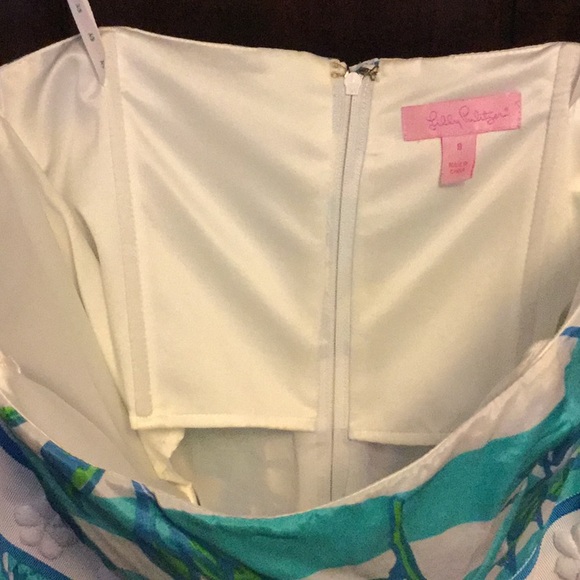 Lilly Pulitzer Shorely Blue Tossing the line Dress - Picture 3 of 4